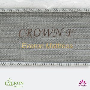 Nệm lò xo Everon Crown - F chính hãng.